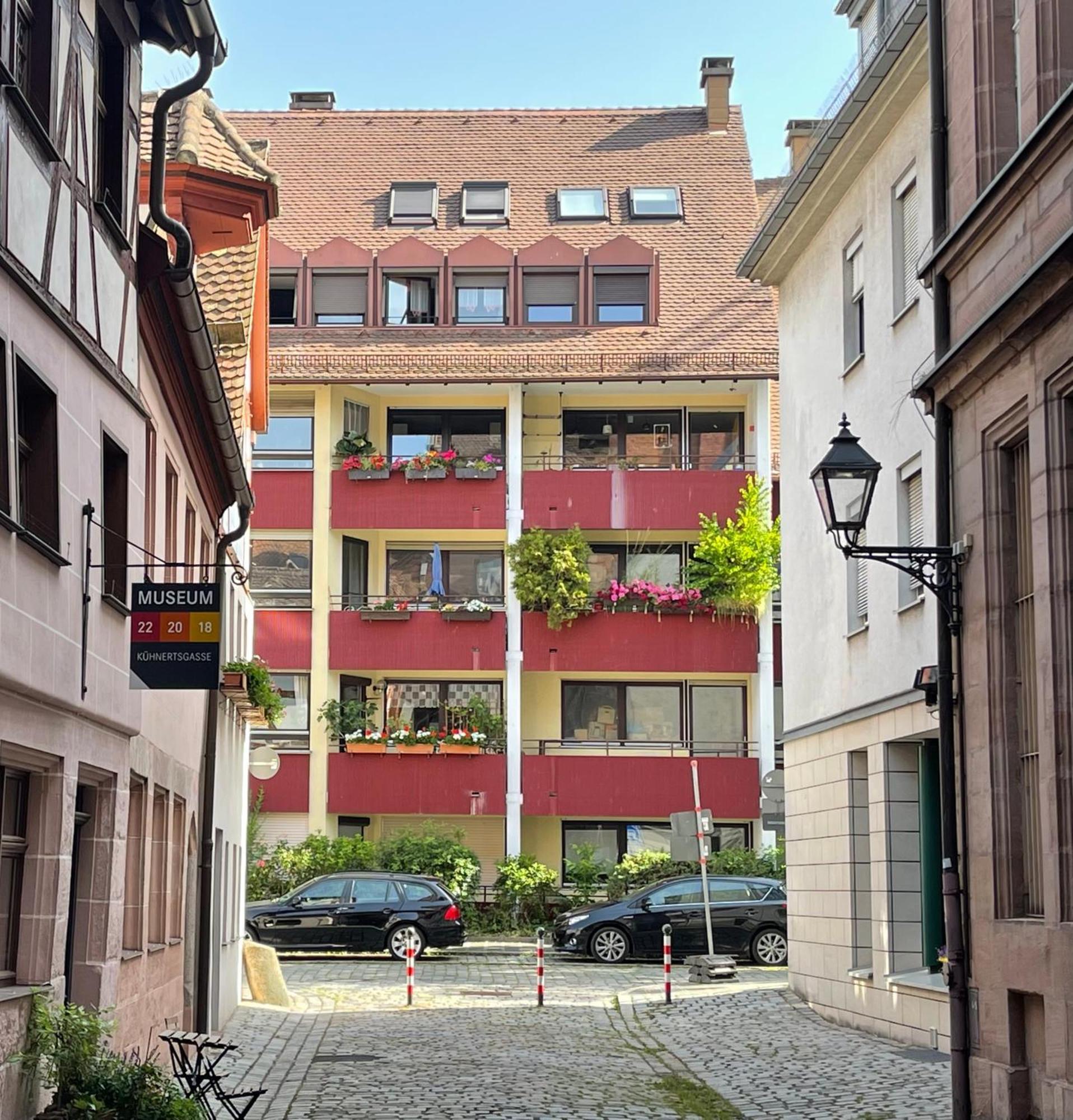Altstadtoase An Der Marientormauer 纽伦堡 外观 照片